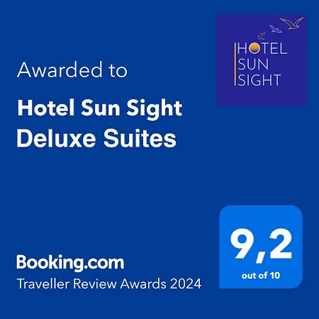 Hotel Sun Sight Pefkochori Exterior photo